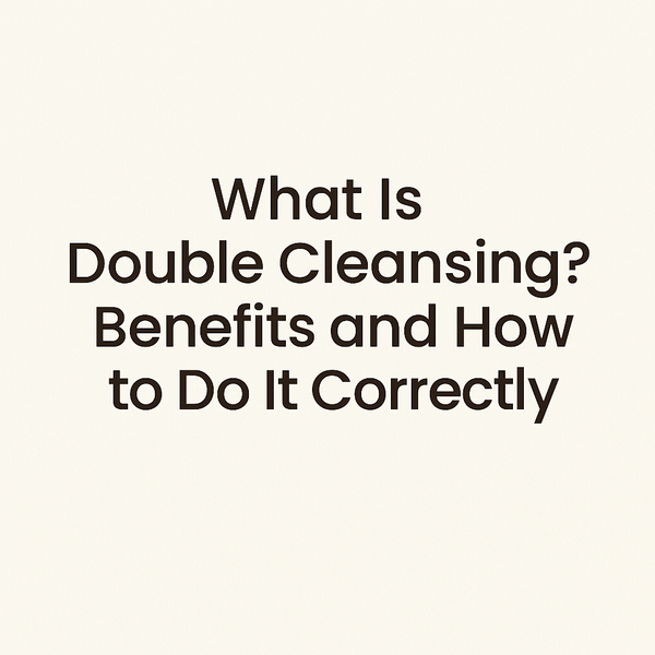 What Is Double Cleansing? Benefits and How to Do It Correctly