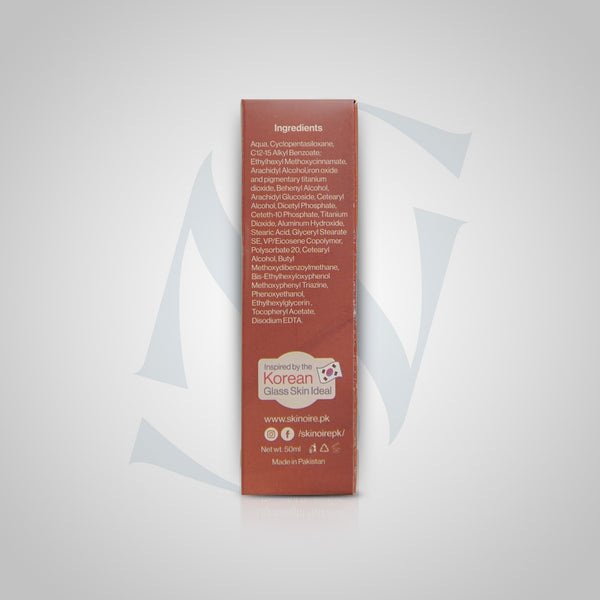 Product packaging with ingredient list 