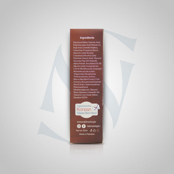 Product packaging with ingredients list on a white background
