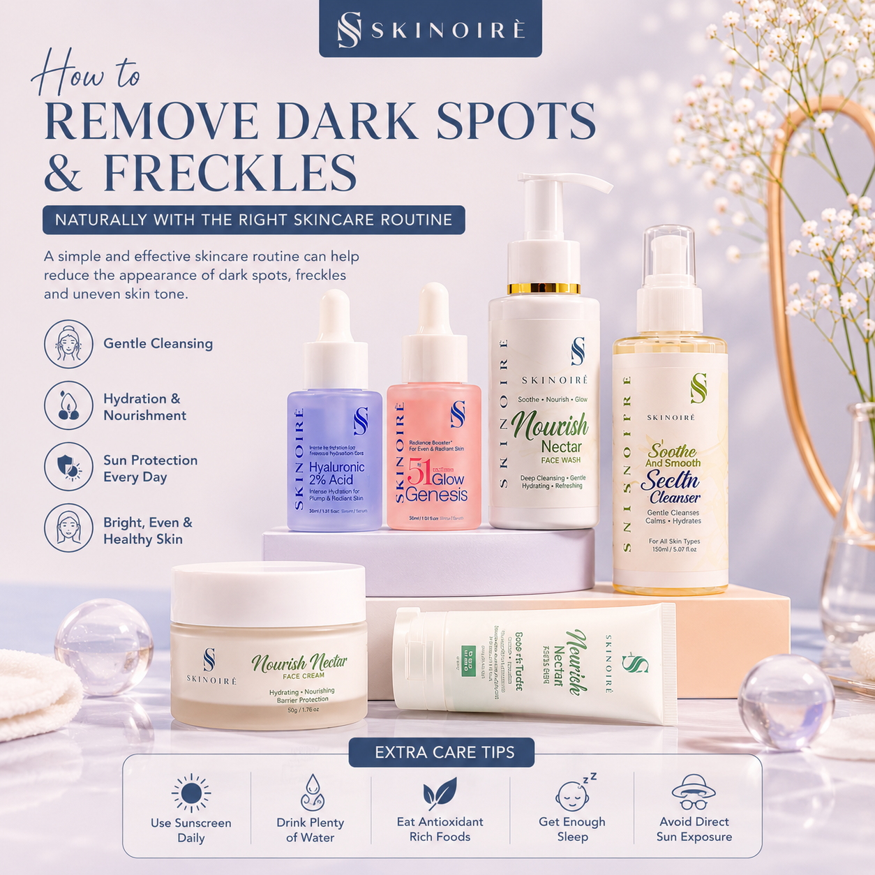 How to Remove Dark Spots and Freckles Naturally in Pakistan’s Summer