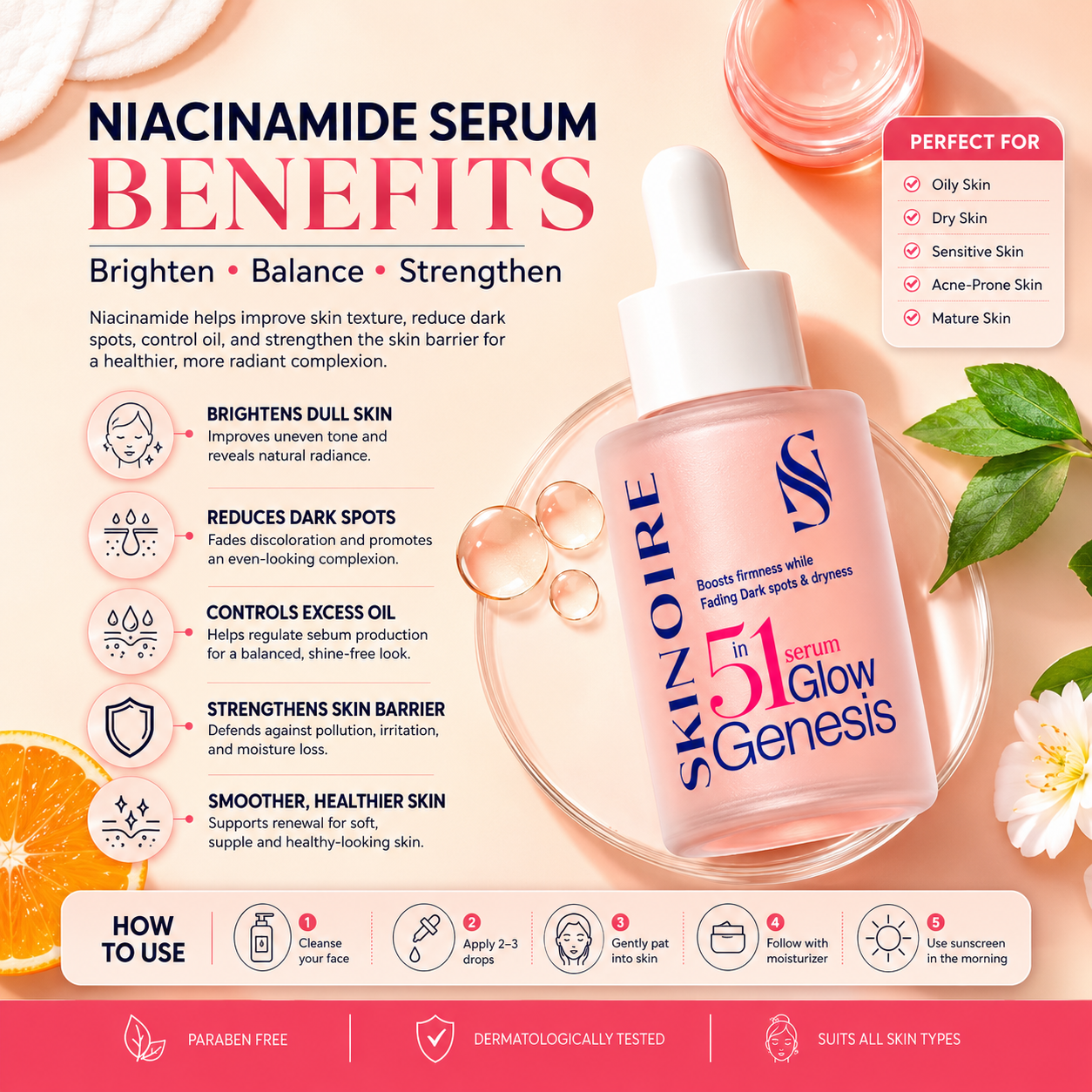 Niacinamide Serum Benefits